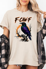 F-caw-f crow halloween tee