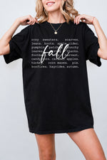Fall season things tee
