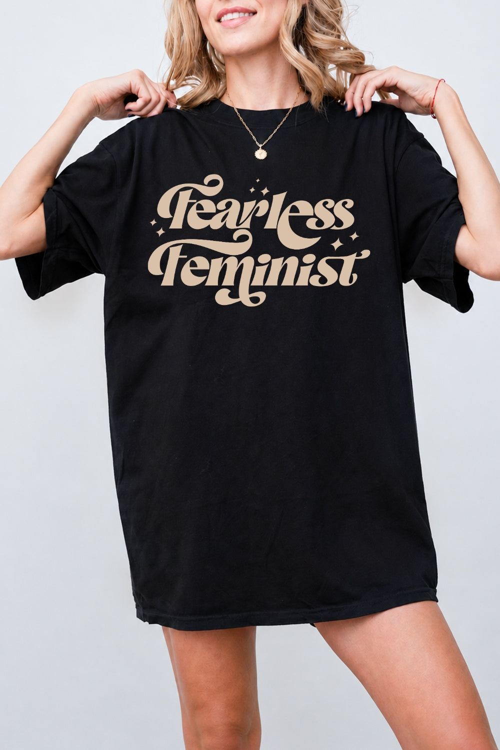 Fearless feminist tee