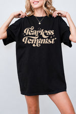 Fearless feminist tee