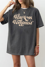 Fearless feminist tee