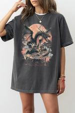 Feminism dragon fantasy tee
