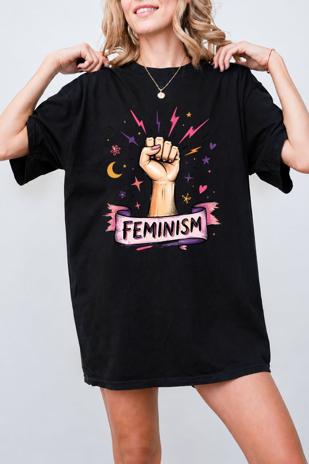 Feminism fist tee