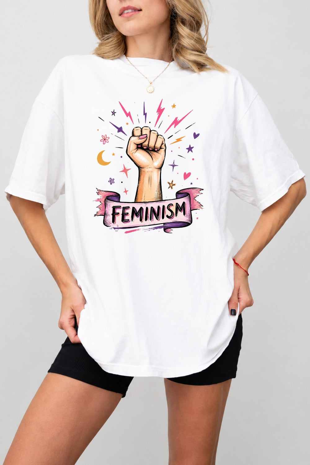 Feminism fist tee