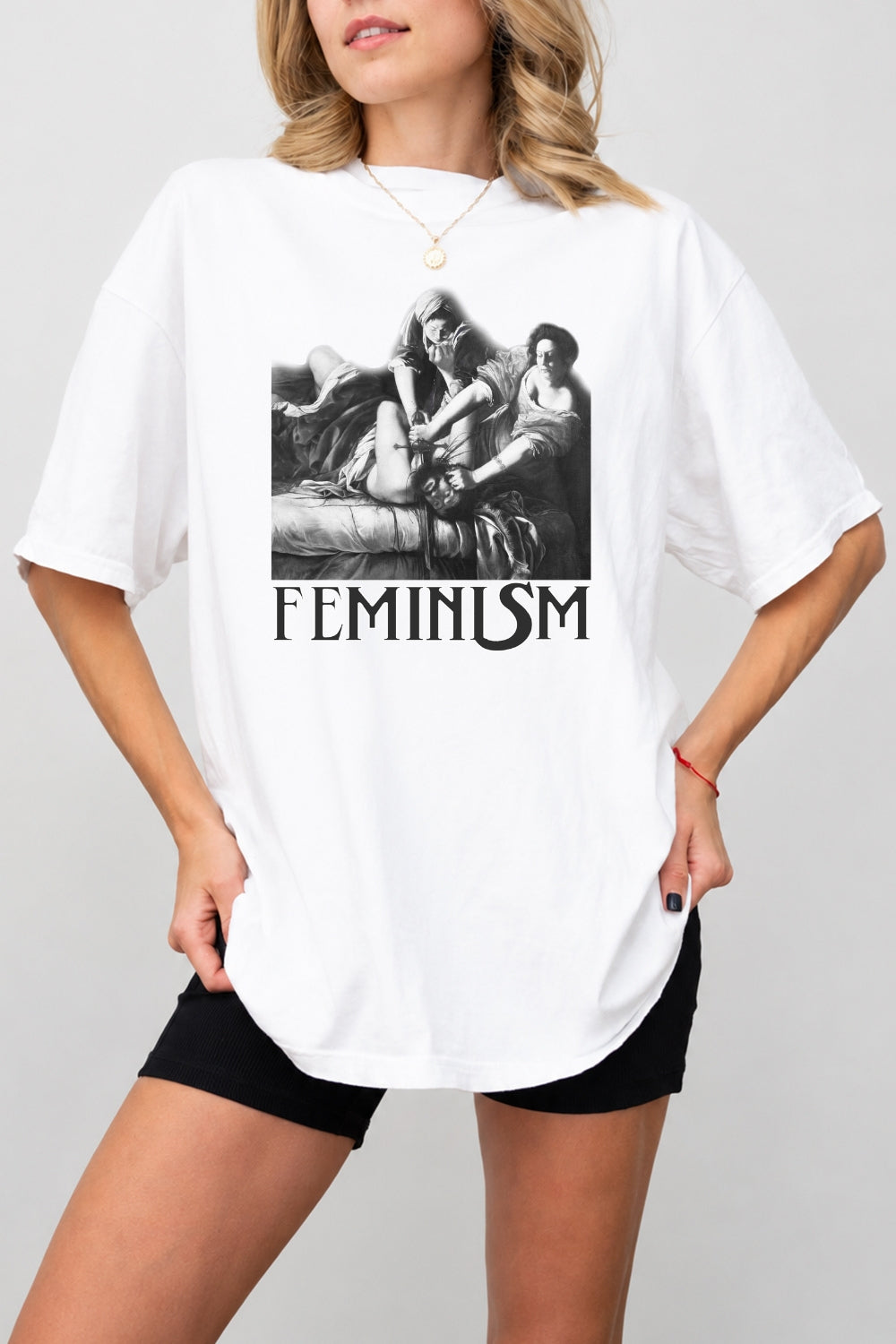 Feminism girls power painting tee