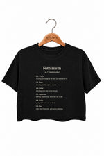Feminism meaning crop top