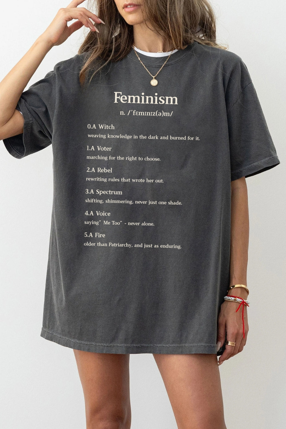 Feminism meaning tee