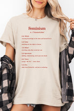 Feminism meaning tee