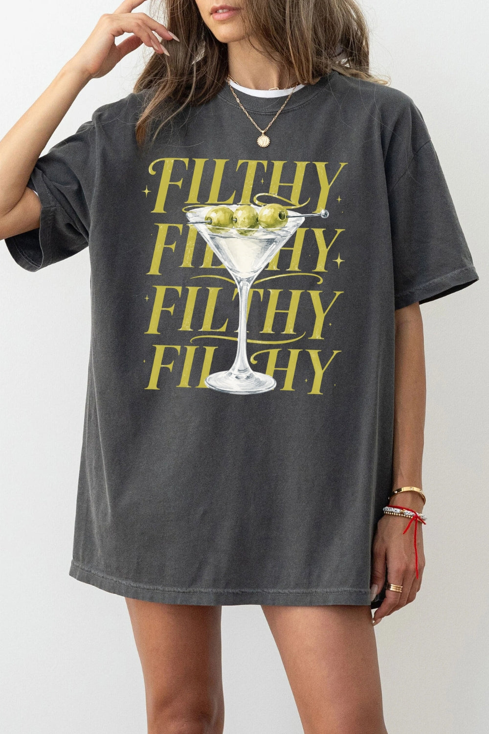 Filthy martini funny tee