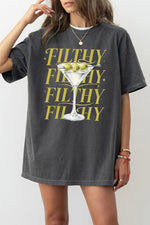Filthy martini funny tee