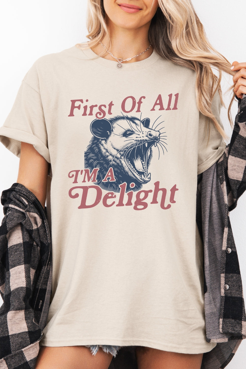 First of all I'm a delight tee