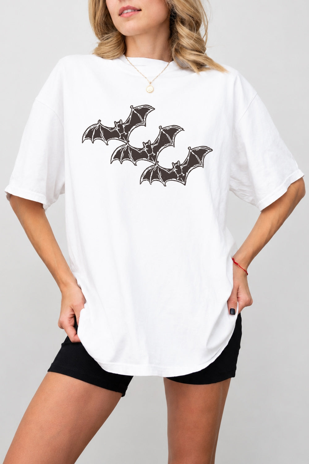 Flying bats vintage tee