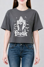 Freak in the sheets halloween crop top