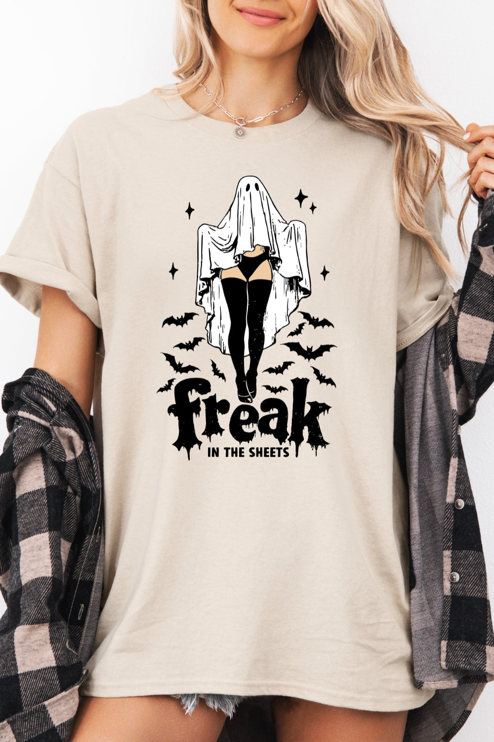Freak in the sheets halloween tee
