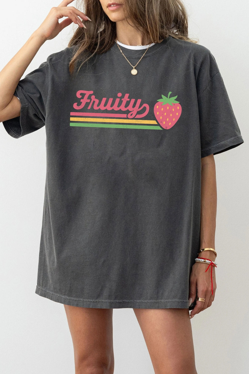 Fruity strawberry tee