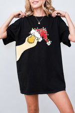 Funny christmas goose tee