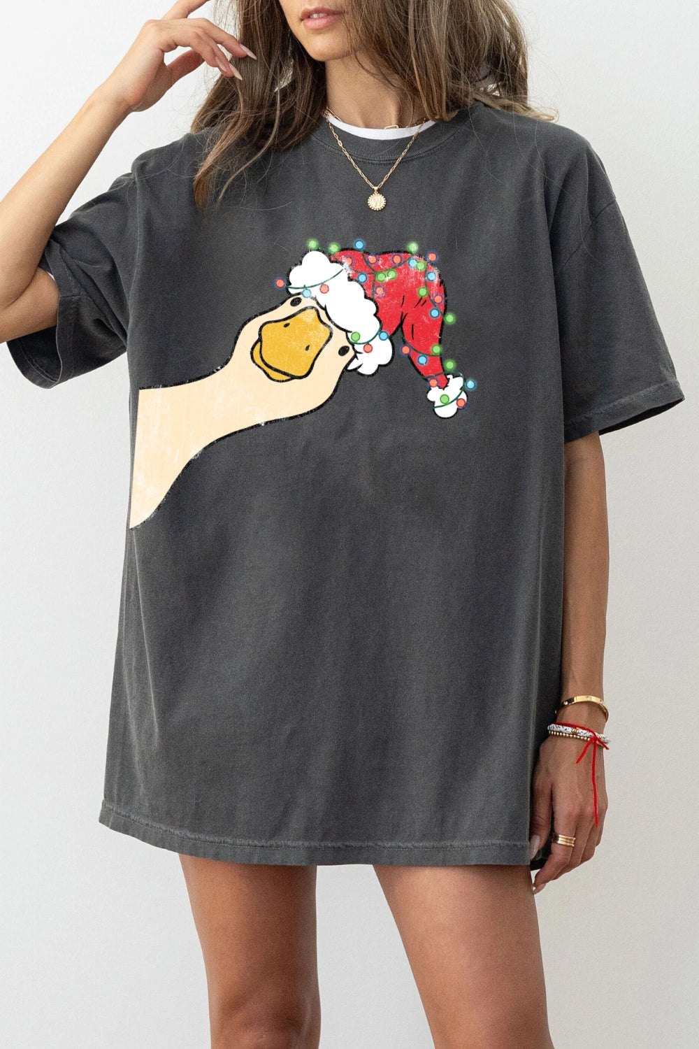 Funny christmas goose tee