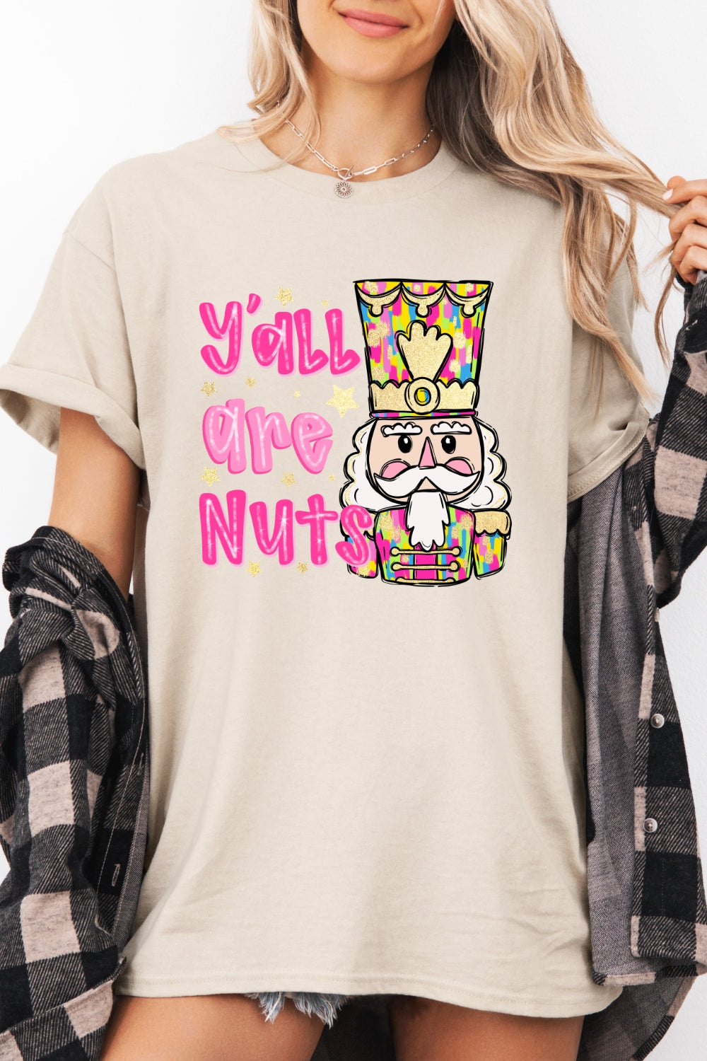 Funny nutcracker christmas tee