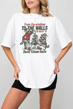 Funny raccoon christmas tee