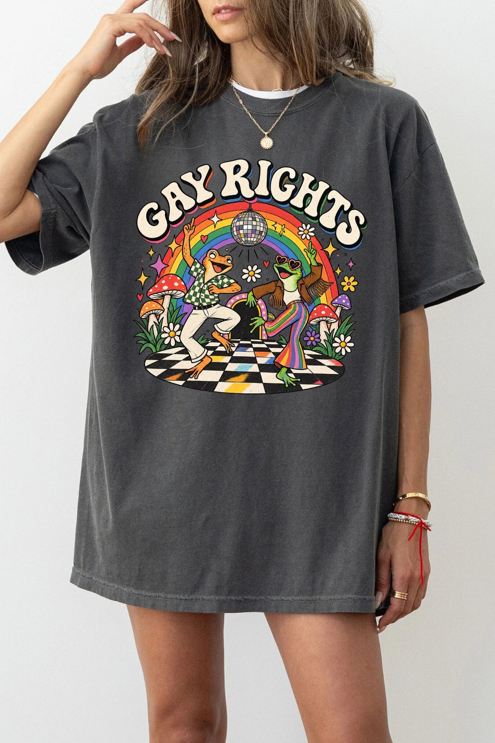 Gay rights frog tee