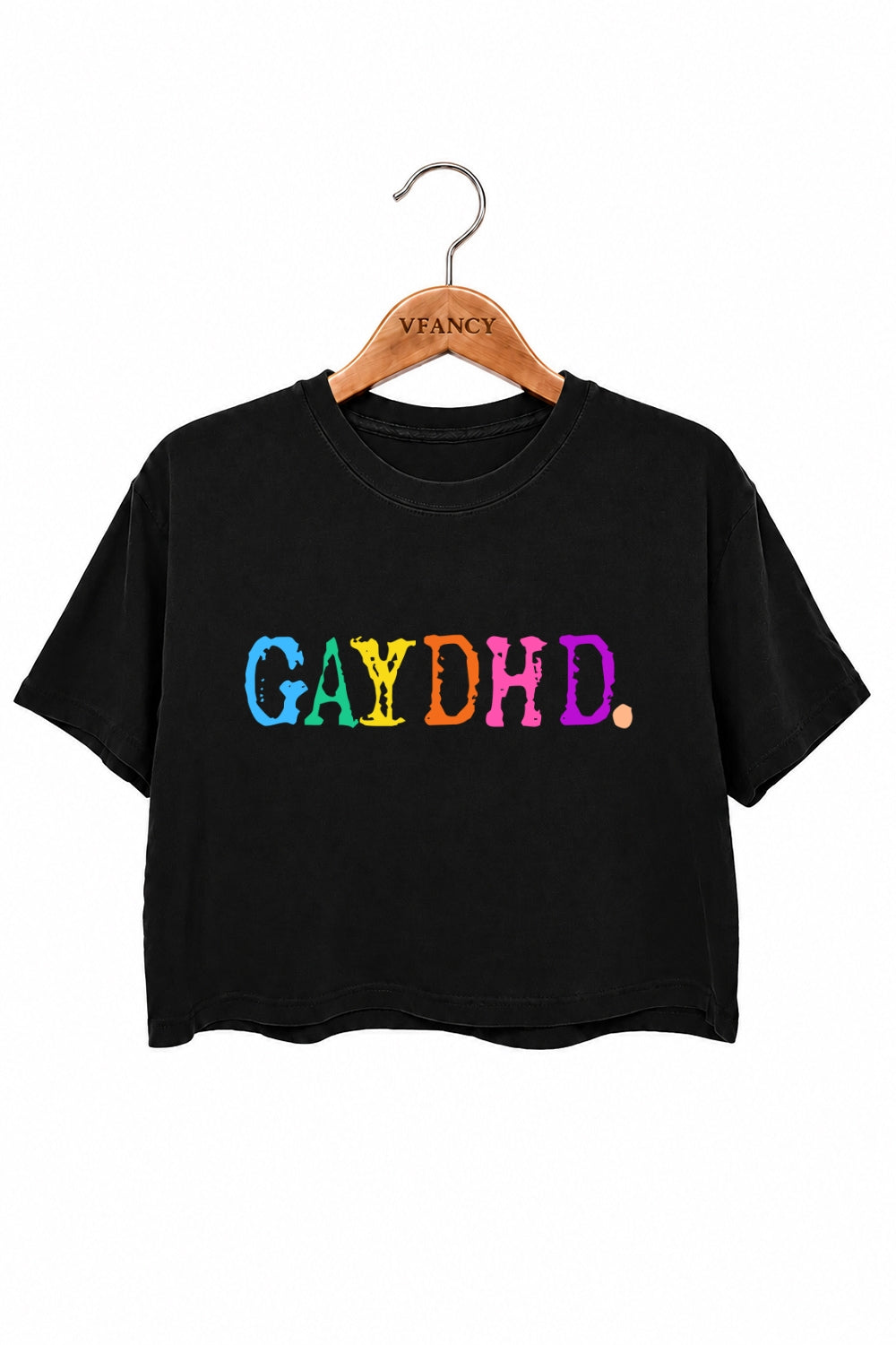 Gaydhd funny lgbtq crop top