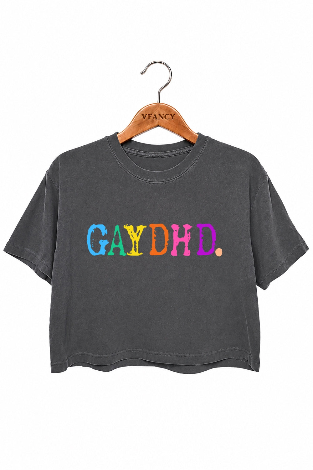 Gaydhd funny lgbtq crop top
