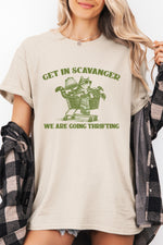 Get in scavanger cat tee
