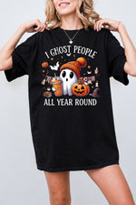 Ghost people all year round tee