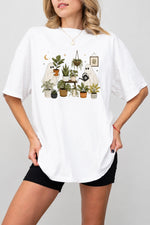 Ghost planting plants tee