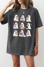 Ghost reading tee