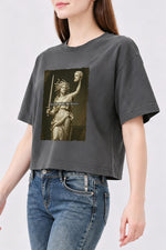 Girls will be girls medusa crop top