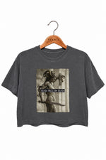 Girls will be girls medusa fighting crop top