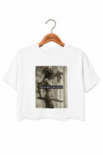 Girls will be girls medusa fighting crop top