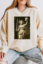 Girls will be girls medusa sweatshirt