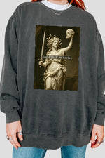 Girls will be girls medusa sweatshirt