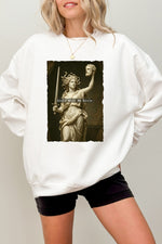 Girls will be girls medusa sweatshirt