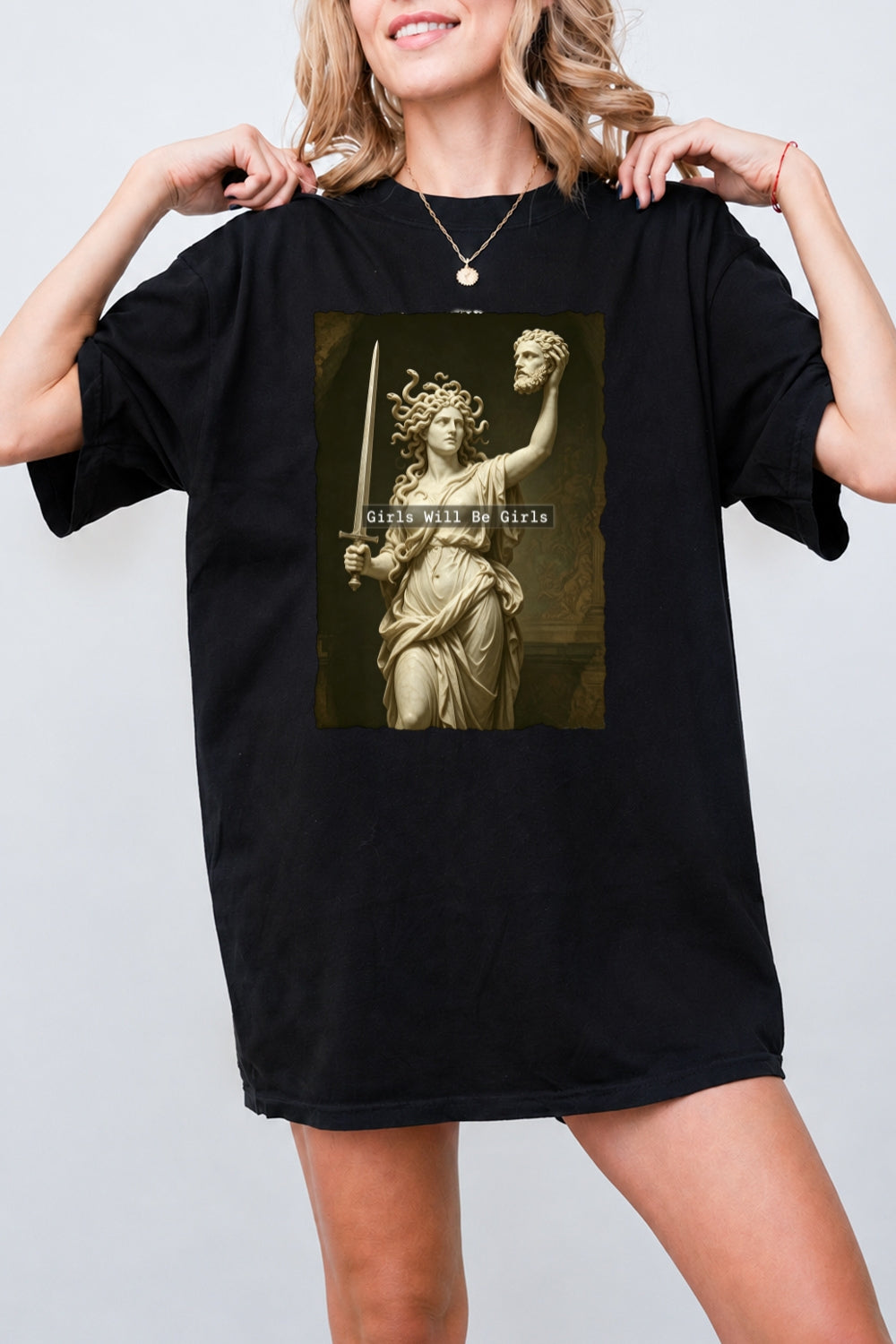 Girls will be girls medusa tee