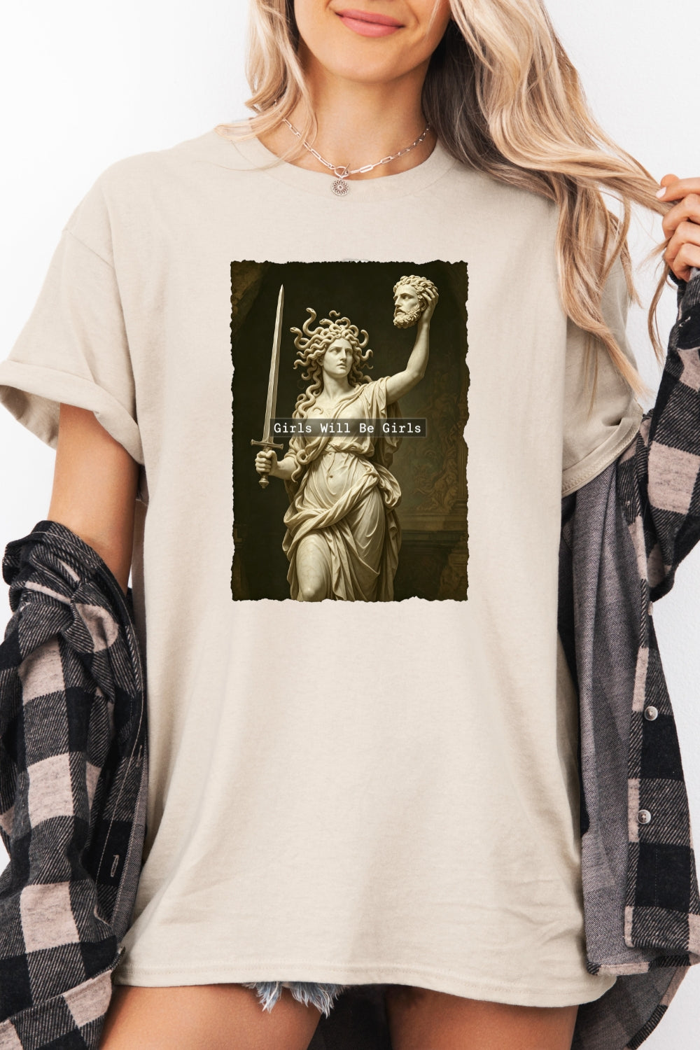 Girls will be girls medusa tee