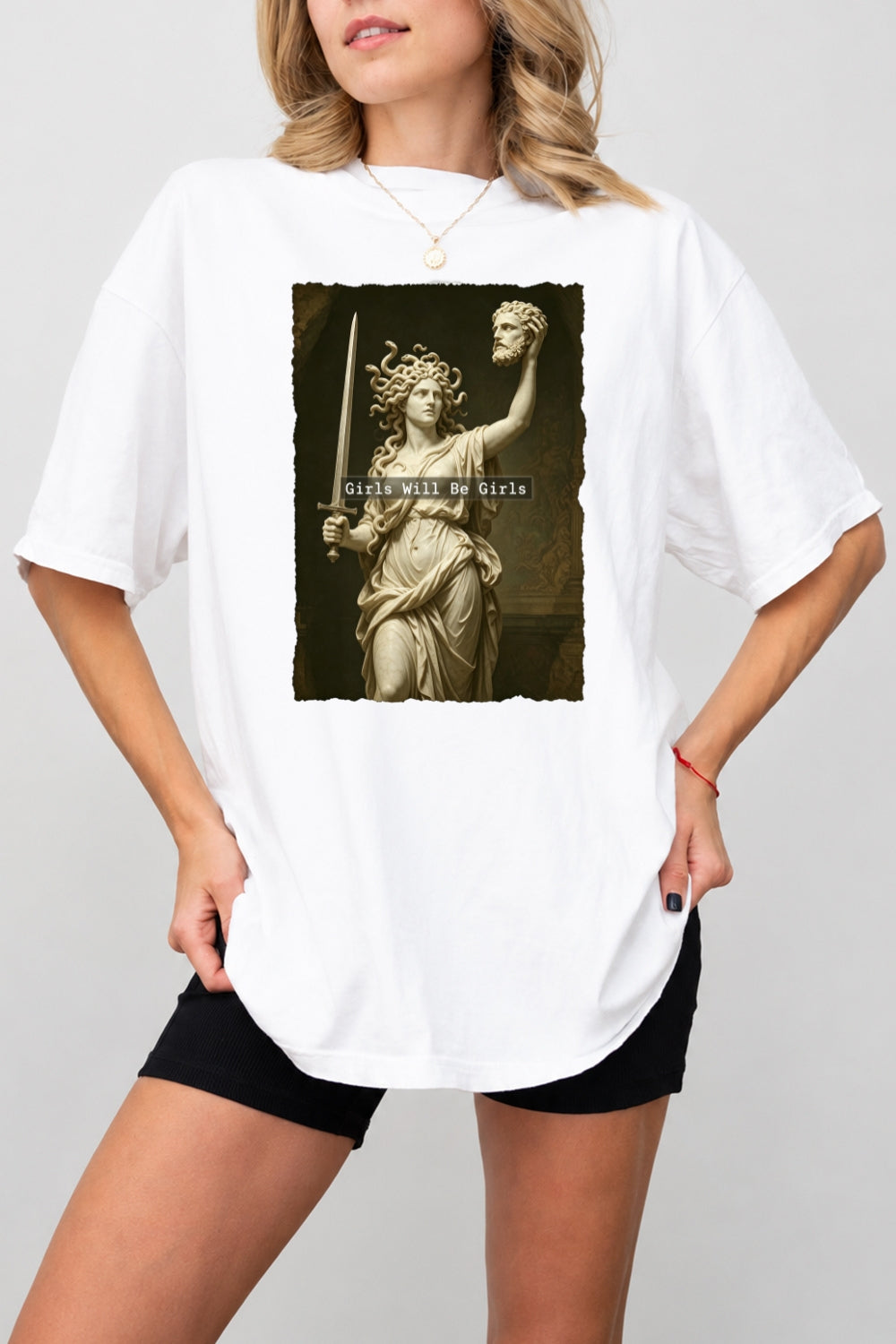 Girls will be girls medusa tee