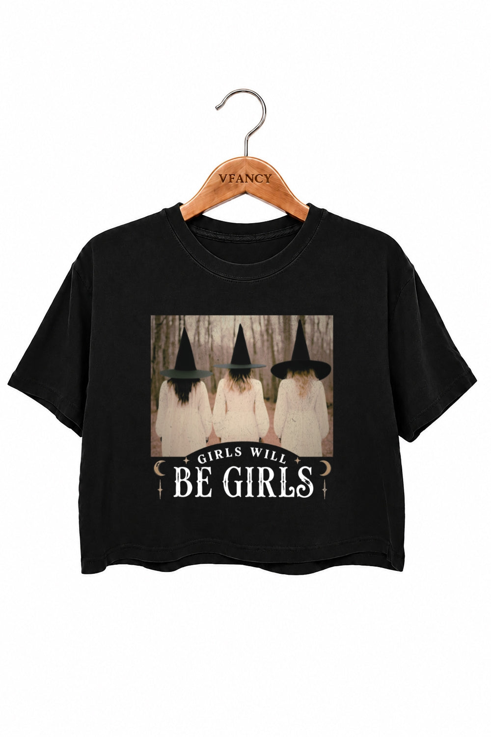 Girls will be girls witch women crop top