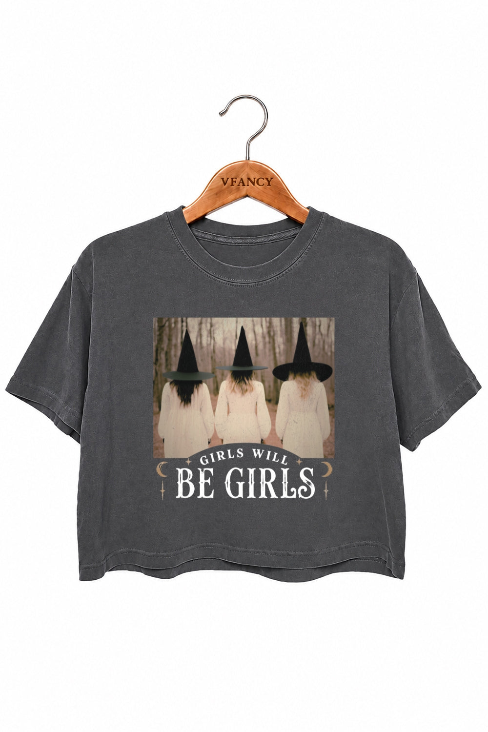 Girls will be girls witch women crop top