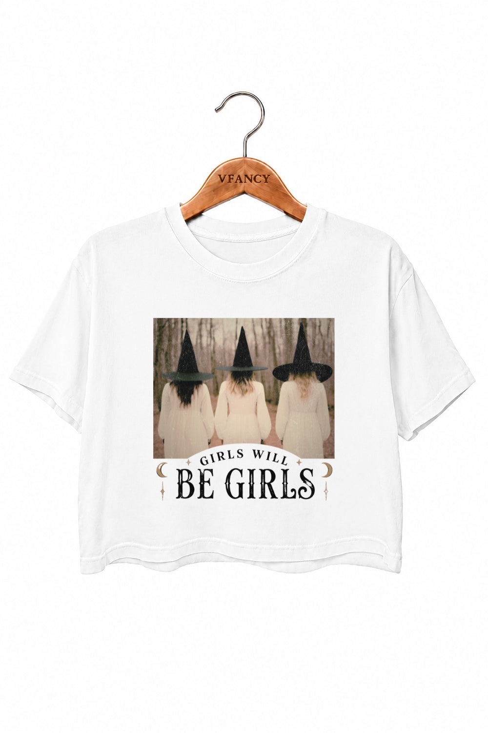 Girls will be girls witch women crop top