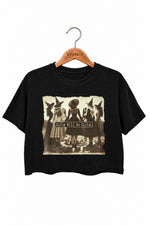 Girls will be girls witches crop top