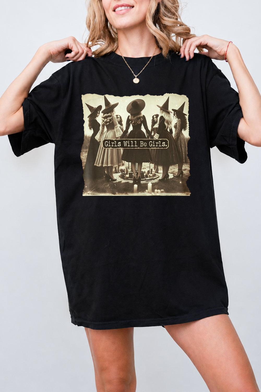 Girls will be girls witches tee