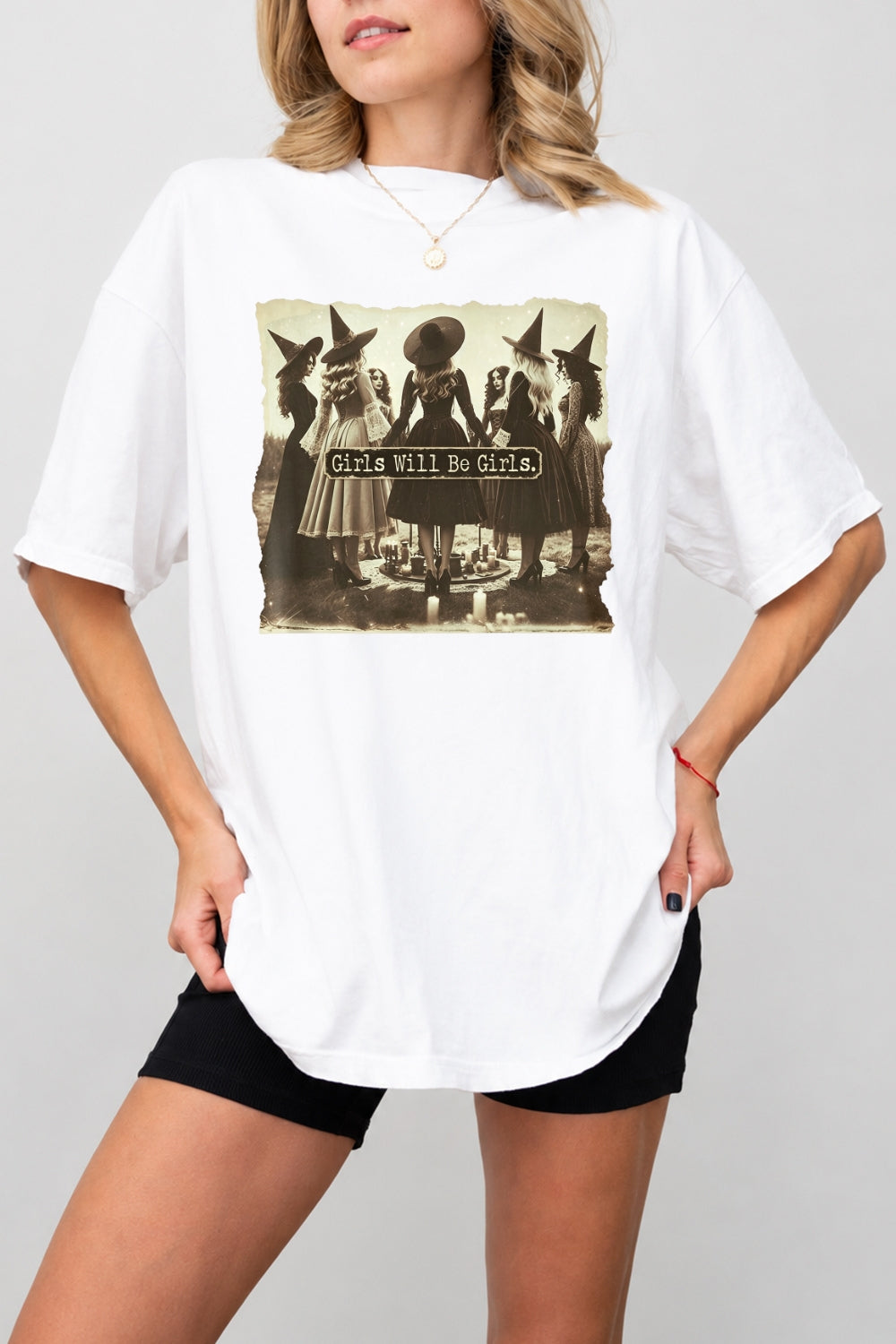 Girls will be girls witches tee