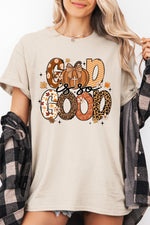 God is good cute thanksgiving tee