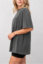 Gray tee side