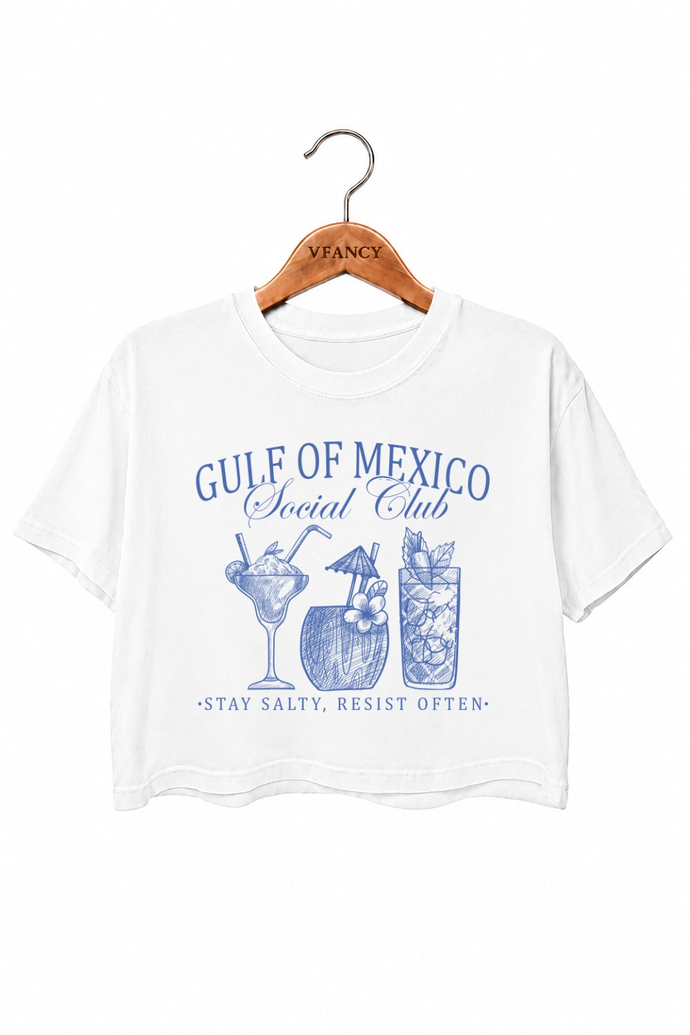 Gulf of mexico social club crop top