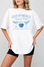 Gulf of mexico social club drinks tee