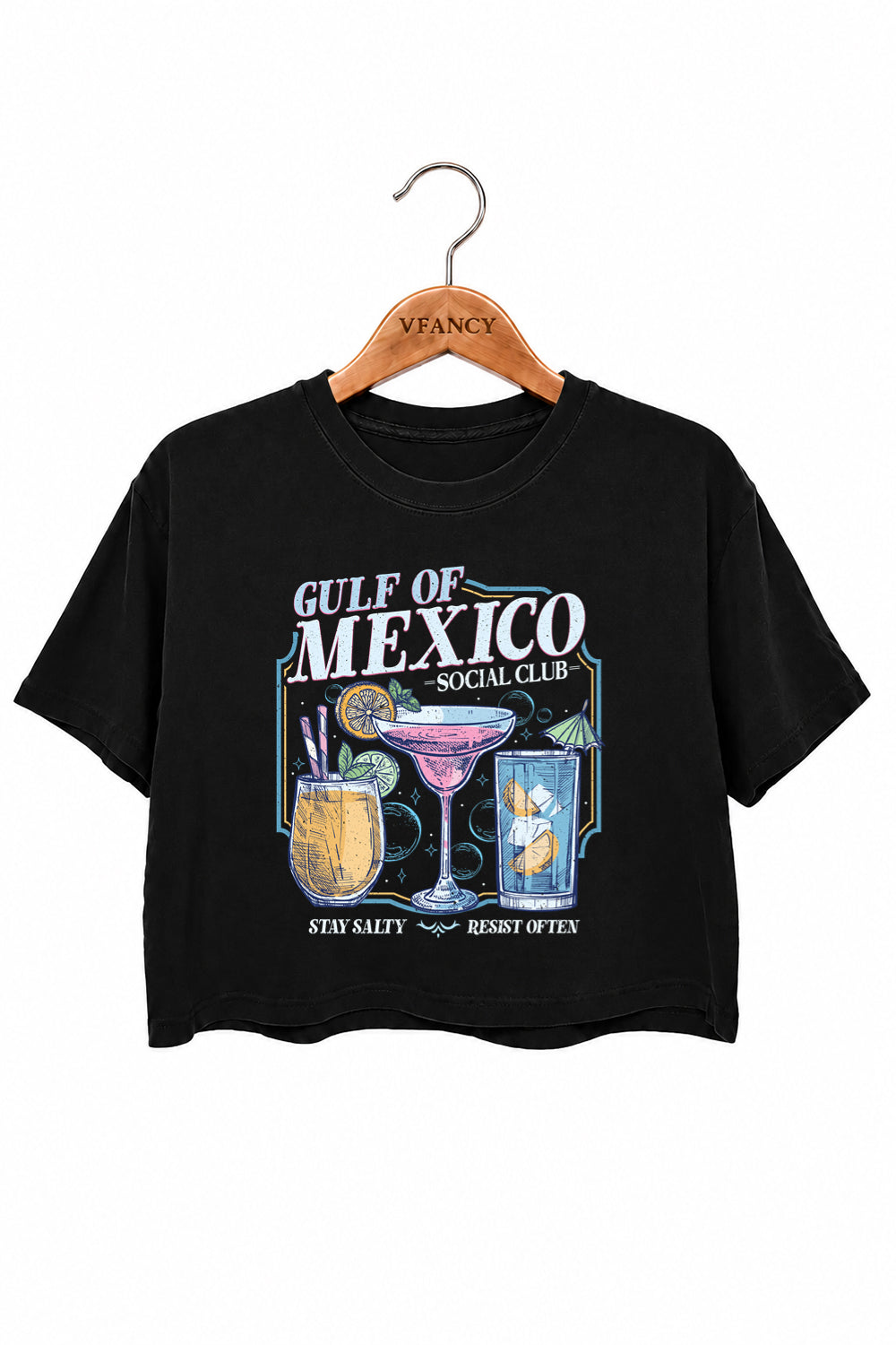 Gulf of mexico stay salty resist often crop top